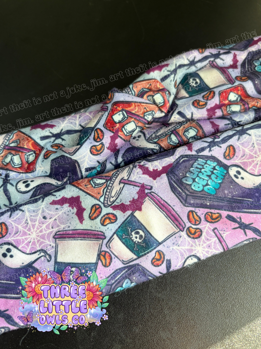 Death Before Decaf - Adult Headband